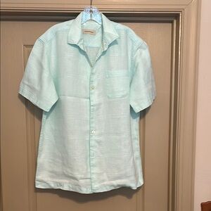 Tommy Bahama Green Casual Button Down Shirt